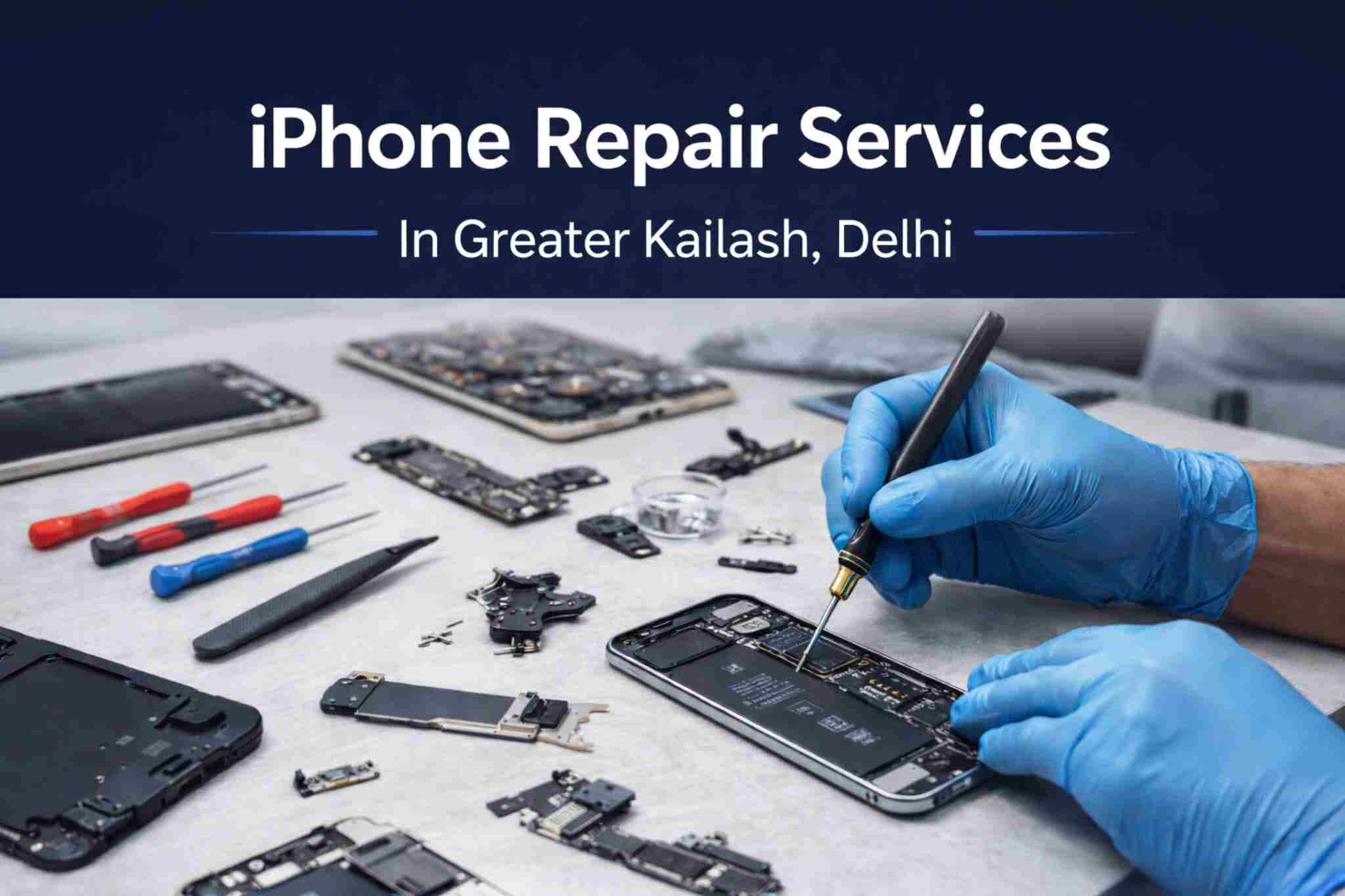iPhone Repair Service in Greater Kailash