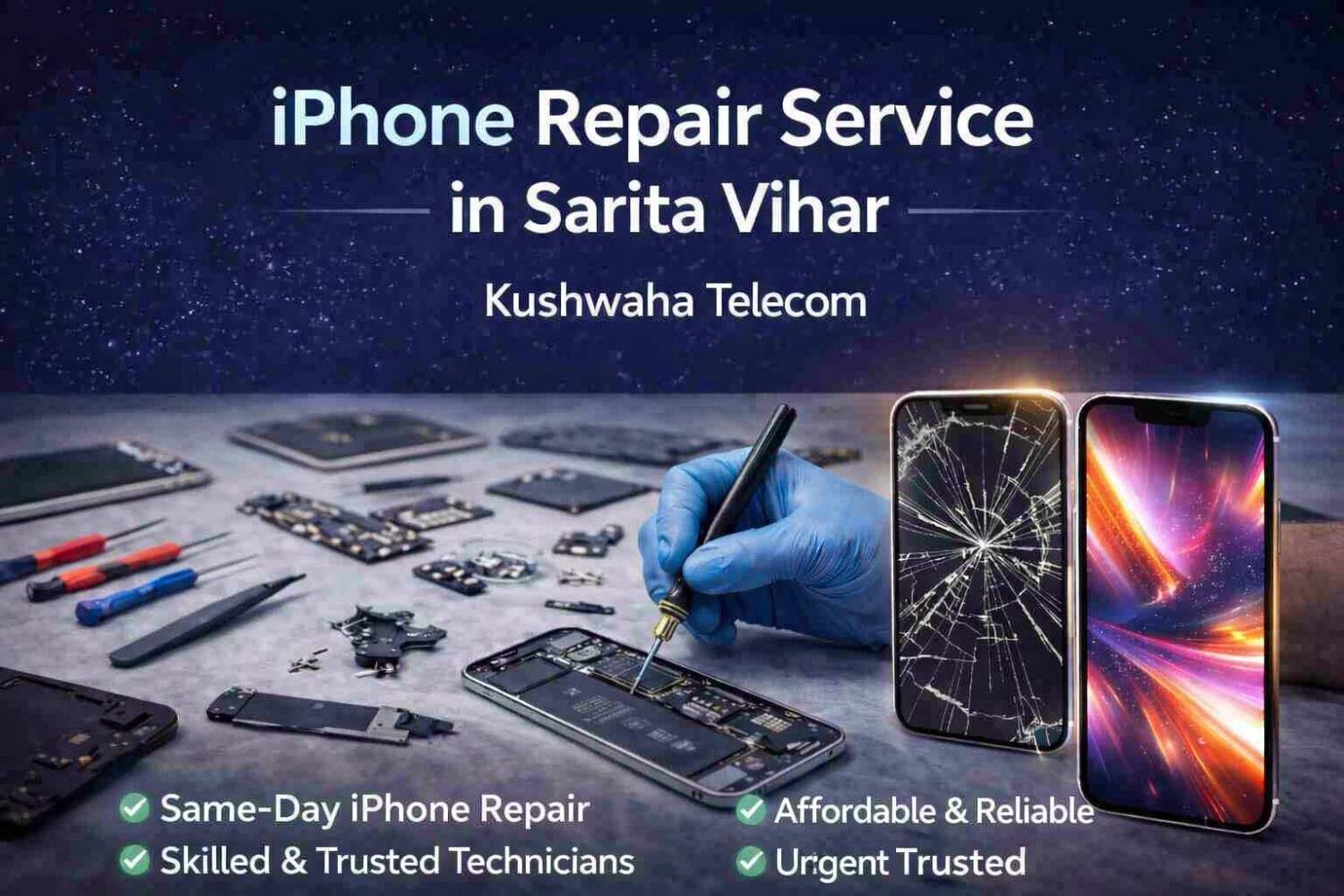 iPhone Repair Service in Sarita Vihar