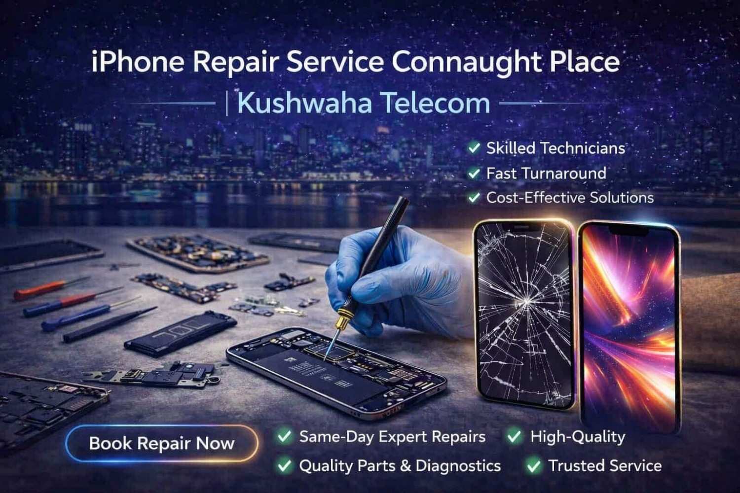 iPhone Repair Service Connaught Place